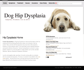 dog-hip-dysplasia.com: Dog Hip Dysplasia
Signs, Symptoms, Diagnosis, Treatment, Care & Advice