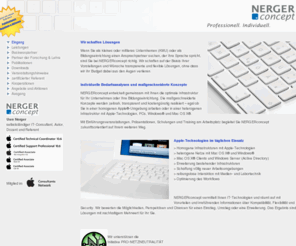 nergerconcept.info: IT-Consulting | Apple-Technologien für Business, Forschung und Bildung | NERGERconcept
IT-Consulting, Projekmanagement und Apple Support in Osnabrück und Umgebung. Inhaber Uwe Nerger, Beratung, Anaylse und Konzeptentwicklung, Service und Wartung, Apple Certified Professional, Systemberatung OS X, Umstellung im Bereich Apple, PC, Windows und Netzwerke im Grossraum Osnabrück, Apple Consultants Network