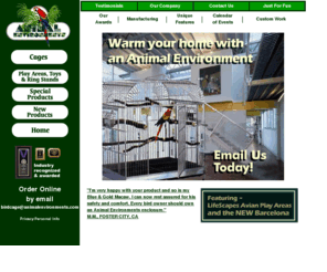 rainforestenvironments.com: Welcome to Animal Environments
