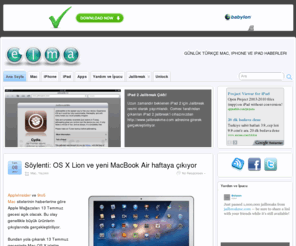 elmablog.com: ELMA Blog - Günlük Mac, iPhone ve iPad haberleri
Apple ürünleriyle ilgili günlük güncellenen haberler, incelemeler ve rehberler.