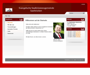 stadtmission-saarbruecken.net: Willkommen auf der Startseite
Willkommen bei der Evangelischen Stadtmission Saarbrücken, informieren Sie sich über unsere Arbeit im diakonischen Bereich und in unserer Gemeinde