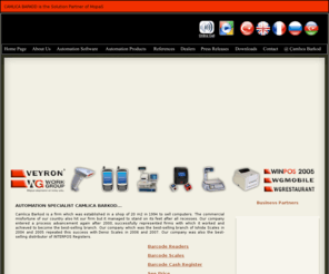 camlica.com.tr: Çamlıca Barkod Veyron Workgroup WGMobile Winpos2005 Barkod Otomasyon 
Sistemleri
Çamlıca Barkod, bilgisayar, barkod otomasyonu çözümleri ve el terminali satış, kurulum ile destek firması olup aynı zamanda el terminali yazılımı geliştiricisidir.