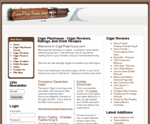 cigarplayhouse.com: Cigar Playhouse - Cigar Reviews, Ratings, and Drink Recipes
CigarPlayHouse.com | Cigar Reviews | Drink Recipes | Jokes