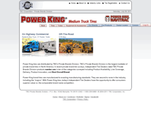 powerkingtires.com: TBC Corporation - Private Brands (Multi-Mile, Cordovan, Sigma, Vanderbilt)
TBC Private Brands - World's largest manufacturer of private branded aftermarket tires, commercial tires, specialty tires, farm tires, and more.