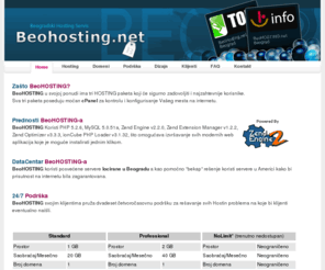 beohosting.net: BeoHOSTING
Beogradski web Hosting, webhosting srbija, najbolji hosting paketi, web dizajn, BeoHOSTING