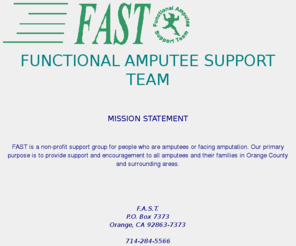 fastgroup.org: F.A.S.T. WEBPAGE
AMPUTEE SUPPORT GROUP