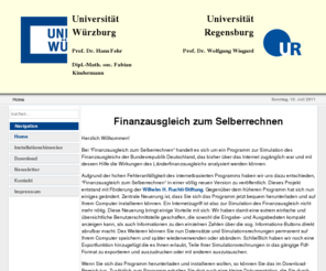 laenderfinanzausgleich.com: Finanzausgleich zum Selberrechnen - Home
Finanzausgleich zum Selberrechnen