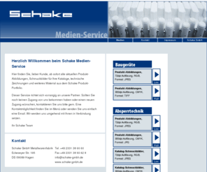 schake.info: Schake Medien-Service
Schake Medien-Service: Das Medienportal der Schake GmbH, 58089 Hagen