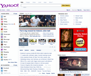yahoodb.com: Yahoo!
Welcome to Yahoo!, the world's most visited home page. Quickly find what you're searching for, get in touch with friends and stay in-the-know with the latest news and information.