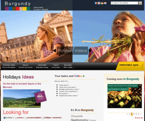 burgundy-tourism.com: Accommodation and holidays in Burgundy
Accommodation and holidays in Burgundy. 