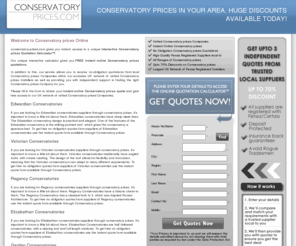 conservatory-prices.com: Conservatory prices, Conservatory prices Quotes, UK Conservatory prices Online
Receive up to 3 free Conservatory prices from local vetted suppliers. Get instant Conservatory prices online now!