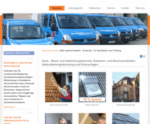 deal-your-price.com: Willkommen - www.dach-ok.de
Wir sind Ihr zertifizierter Fachbetrieb für Dach-, Wand- und Abdichtungstechnik, Zimmerer- und Blechnerarbeiten, Gebäudeenergieberatung und Solaranlagen.