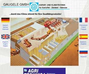 gaugele-suisse.com: Gaugele GmbH - Agrar- und Klimatechnik für Kartoffel, Zwiebel und Gemüse
Gaugele GmbH