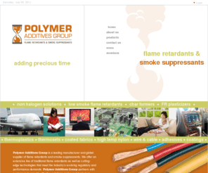 pagholdings.com: Polymer Additives Group >  home
Polymer Additives Group, flame retardants, smoke suppressants