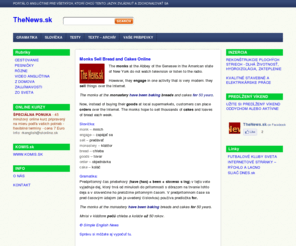 thenews.sk: TheNews.sk
PORTÁL O ANGLIČTINE PRE VŠETKÝCH, KTORÍ CHCÚ TENTO JAZYK ZVLÁDNUŤ A  ZDOKONAĽOVAŤ SA