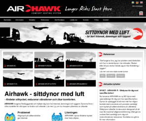 automed.se: Automed Scandinavia - Airhawk Comfort Seating System
Med en AIRHAWK-sittdyna undviker du problemen och sitter bekvämt under hela resan....