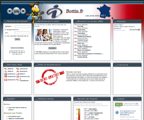 bottin.fr: www.bottin.fr, Faites en sorte que vos clients vous y trouvent!
Réseau social des entreprises. Créez gratuitement votre carte de visite virtuelle. , www.bottin.fr