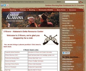 alabama5rivers.com: 5 Rivers - Alabama's Delta Resource Center
5 Rivers - Alabama's Delta Resource Center