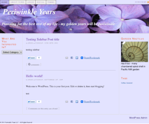 periwinkleyears.com: periwinkleyears — I prefer my golden years to be periwinkle…
I prefer my golden years to be periwinkle…