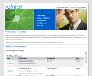 rainfall.no: Hjem - Rainfall
,beSite - the dynamic portal engine and content management system