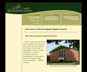 altoonarbc.com: Altoona Regular Baptist Church
