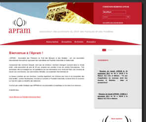 apram.com: Accueil - APRAM
Bienvenue à l'Apram !  	L'APRAM - Association des Praticiens du Droit des Marques et des Modèles - est une association internationale francophone regroupant des spécialistes de