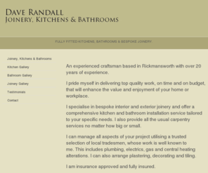 daverandall.net: Dave Randall - Joinery, Kitchens & Bathrooms
Dave Randall - Joinery, Kitchens & Bathrooms