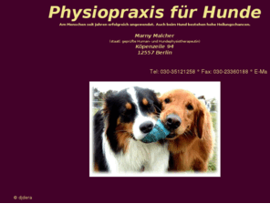 hundephysiopraxis.com: Hundephysiopraxis.com
Hundephysiopraxis Marny Malcher