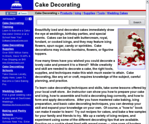 cakedecorating.us: Cake Decorating Tips and Supplies
Learn how to decorate a cake. Find cake decorating pointers and tips. Shop for cake decorating products, supplies, and accessories.