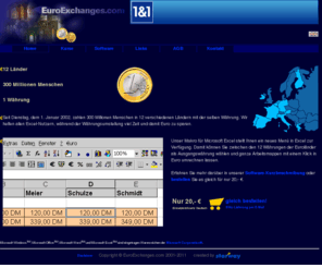 euroumstellung.biz: Euroexchanger - Excel Eurochanger - Eurokonverter
Makro zur Euroumstellung f