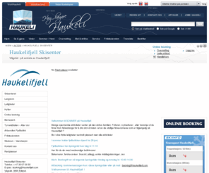 haukelifjell.com: Haukelifjell Skisenter / Aktør / Visit Haukeli / Forside - Visit Haukeli
Haukeli er en fjellbygd som ligger i Vest-Telemark like inntil Hardangervidda Nasjonalpark. Her vil du finne utsøkt natur med store fjellkurver og flott turterreng sommer som vinter. I Vågslid ligger Haukelifjell Skisenter som er veldig barnevennlig, men med utfordringer både til avanserte alpinister og brettkjørere. Her finner du kanskje Telemarks beste offpiste! Skisenteret har 17 nedfarter, 6 heiser og 70 km med oppkjørte langrennsløyper. Haukelifjell er kjent for å være tidlig ute med snø og ha en lang og stabil vintersesong. Haukeliseter Fjellstue er Norges mest besøkte fjellstue.