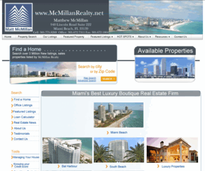 mcmillanrealty.net: Voted Miami's :: Matthew McMillan :: McMillan Realty
Voted Miami's 