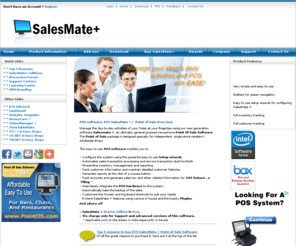 salesmateplus.com: KTS SalesMate+ : POS Software free | VAT Enabled free Sales software, sales software free download, VAT Enabled Accounting ,VAT eFiling software ,VAT Enabled Sales software ,e-return filing ,Kerala India
Manage the day-to-day activities of your Sales at your fingertips using our new generation software Salesmate +, an ultimate, general purpose inexpensive Point Of Sale Software. This Point of Sale package is designed specially for independent, single-store retailers / wholesale shops. - santhisoftwebsitetemplate