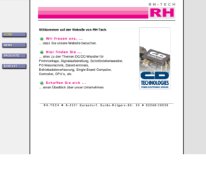 rh-tech.com: RH-TECH GesmbH
RH-Tech Elektronische Anlagen