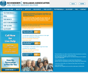 ssltc.com: Long Term Care Insurance Solutions - Albany, Long Island, New York, NY
Long term care insurance providers and long term care insurance advisors located in Albany, Long Island, New York and serving insurance brokers and individual insurance clients of all types.