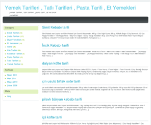 tarifi.net: Yemek Tarifleri , Tatlı Tarifleri , Pasta Tarifi , Et Yemekleri
Yemek Tarifleri , kolay Tatlı Tarifleri , Pasta Tarifi , Et Yemekleri , börek tarifleri , kek yapımı , yemek nasıl yapılır , yemek yapılışı