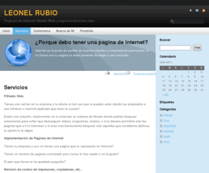 leonelrubio.com: | Leonel Rubio
Filtrado Web. Tienes una red lan en tu empresa y te afecta el mal uso que le puedan estar dando tus empleados a ese infinitum o Internet dedicado que tanto