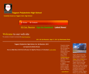 mytph.net: Tejgaon Polytechnic High School, So. California Reunion, Welcome! Website Presented by Sharif Chowdhury
Welcome to Tejgaon Polytechnic High School Southern California Reunion, Organized By Mukhles Bhuiyan