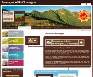 route-des-fromages.com: Route des Fromages d’Auvergne
Site de l'Association Fromages d'Auvergne