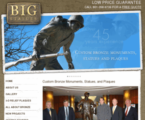 bigstatues.com: Custom bronze statues - big bronze sculptures - bronze sculptors
Professional bronze sculptors specializing in custom bronze statues, big bronze statues. Visit Bigstatues to get artistic bronze sculptures made.