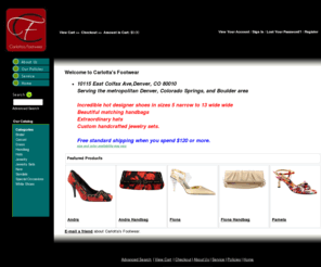 carlottasfootwear.com: Carlotta's Footwear Home Page
Carlotta's Footwear