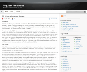 jclemon.net: Requiem for a Muse | Thoughts on tech, music, gaming and more
