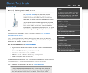 electrictoothbrushreviewsinfo.com: electric toothbrush reviews
electric toothbrush reviews