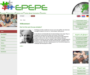 epepe.eu: EPEPE - European Partnership of Evidence and Problem Based Paramedical Education - Willkommen! • Darf ich Sie nach Europa einladen?
EPEPE steht für European Partnership of Evidence and Problem Based Paramedical Education. Die so zusammen geschlossenen Schulen üben eine enge Zusammenarbeit durch ein gemeinsames Curriculum, sowie durch gemeinsame Lehrpläne, Evidence Based Practise und ständigen Erfahrungsaustausch aus.
Dieses Konzept arbeitet fächeraufgelöst nach der Lehr- und Lernmethode des Problemorientierten Lernens (POL) und Kompetenzorienten Lernen. Es ermöglicht den Studierenden sich auf europäischem Niveau zum Bachelor zu qualifizieren.