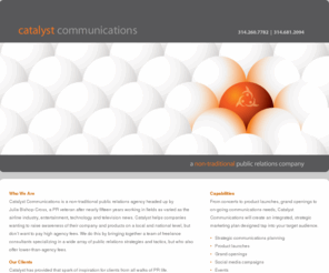 pr-catalyst.com: Catalyst Communications - St. Louis PR Company
