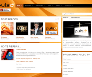 pulsotv.com: Pulso TV
Web de la productora Pulso TV.