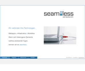 lenzhirsch.com: Willkommen - seamless | web development
seamless web development, Webentwicklung und Server Lösungen