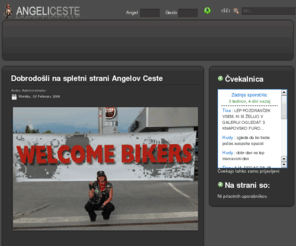 angeliceste.com: Angeli Ceste - Naslovnica
Angeli ceste - motoklub Velenje
