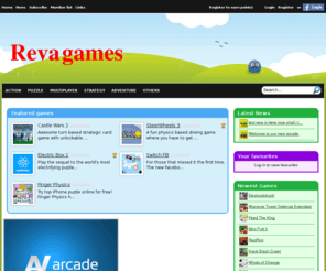 revagames.com: Reva games - Home
Welcome to our arcade that we have filled with tons of games!