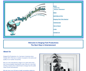 singingfishproductions.com: Singing Fish Productions
Singing Fish Productions, the next step in entertainment, new york